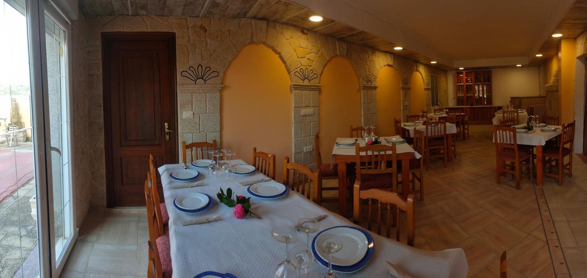 Hospedaje O Canizo Hotell Hio Exteriör bild